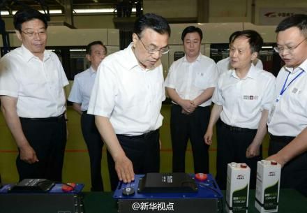 李克强考察南车集团 李克强考察南车集团