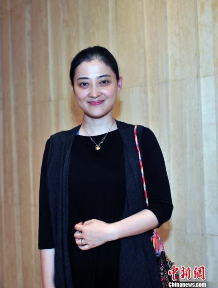 演员梅婷。来源:中国新闻网 演员梅婷。来源:中国新闻网