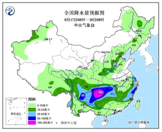 气象台继续发暴雨蓝色预警 气象台继续发暴雨蓝色预警