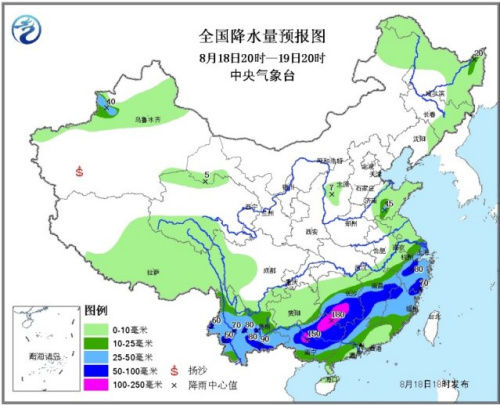 全国降雨预报图 全国降雨预报图