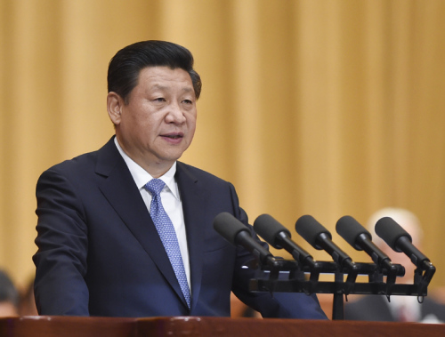 图为:2014年6月9日,中国科学院第十七次院士大会、中国工程院第十二次院士大会 在北京人民大会堂隆重开幕。习近平出席会议并发表重要讲话。 图为:2014年6月9日,中国科学院第十七次院士大会、中国工程院第十二次院士大会 在北京人民大会堂隆重开幕。习近平出席会议并发表重要讲话。