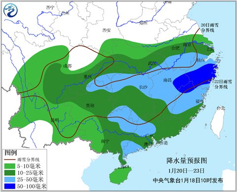1月21日-22日,湖南、贵州的部分地区将出现冻雨天气。 1月21日-22日,湖南、贵州的部分地区将出现冻雨天气。