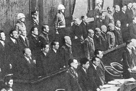 远东国际军事法庭判决日本战犯(TodayOnHistory.com)