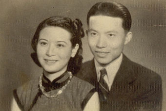 张光斗先生和夫人钱玫荫女士青年时代的合影 张光斗先生和夫人钱玫荫女士青年时代的合影