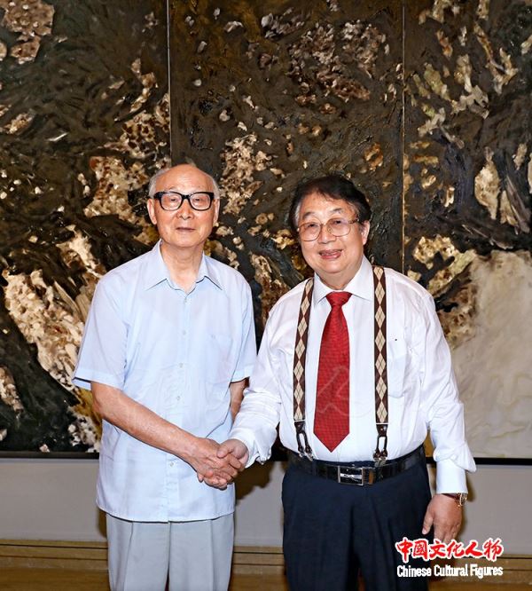 雕琢复朴—蔡居抽象画展在中国美术馆成功举办受到社会各界高度赞誉