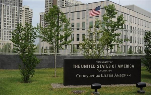 美国驻乌克兰大使馆（资料图）